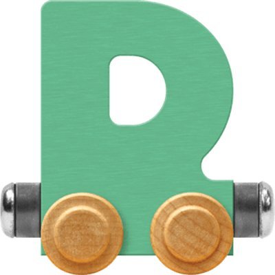 NameTrain Pastel Letter Car D - Made in USA