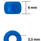 The Beadery - 9x6mm Barrel Pony Bead, Stellar Multi - 900 Pieces - 750V235