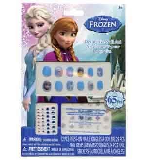 Disney Frozen Nail Stickers Gems 12pc [Contains 6 Manufacturer Retail Unit(s) Per Amazon Combined Package Sales Unit] - SKU# FZ0008SA