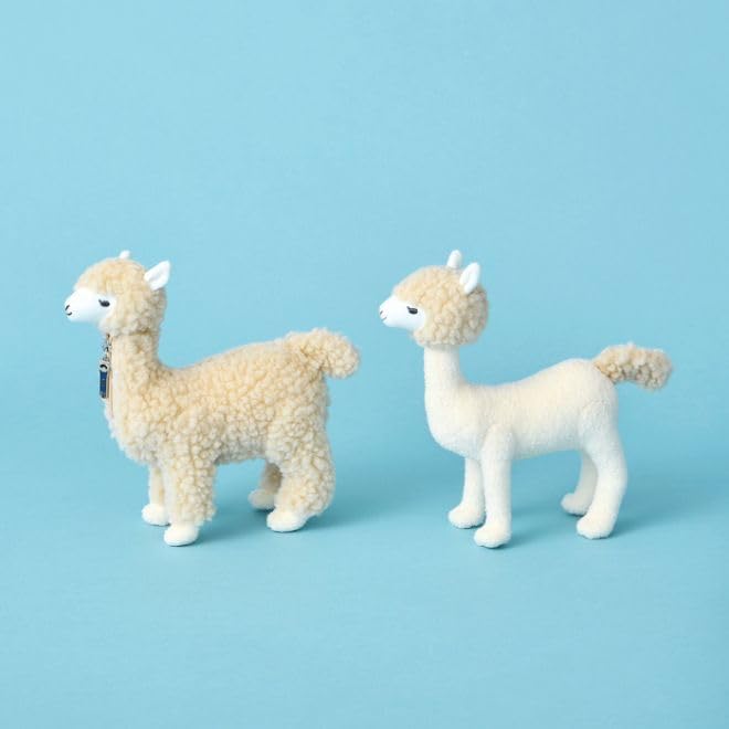 Furvana Alpaca Stuffed Animal, Llama Plush Toy, Cute Alpaca Plushie, Sleeping Pet Buddy, Llama Stuffed Animal Birthday Gifts for Girls, Kids Christmas