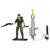 GI Joe Movie Series "The Rise of Cobra" Exclusive 4 Inch Tall Action Figure - Infantry Combat Specialist Bench-Press with Backpack, Booney Hat