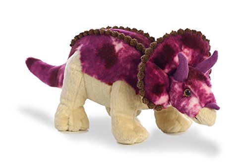Aurora Dinos & Dragons 13.5" Triceratops Ferocious Stuffed Animal
