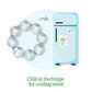 Green Sprouts Cool Ring Teether (2 Pack) Clear - 6mo+