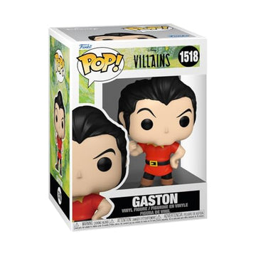 Funko POP Disney: Villains - Gaston - Disney Villains - Collectable Vinyl Figure - Gift Idea - Official Merchandise - for Kids & Adults - Movies Fans