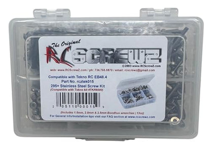 RC Screwz Compatible with tek015 - Tekno RC EB48.4 Electric Buggy (TKR8000) Stainless Steel Screw Kit