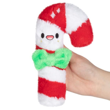 Squishable - Snugglemi Snacker Candy Cane - Comfort Food Collection - 8 in - Soft Toy Collectible Stuffed Animal - Beans