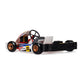 YounggDiy Kart-80 1/32 Scale 2.4G Mini RC Kart Assembly Model Kit with Remote Control and Two Battery, DIY Remote Control Hobby Sports Car Toys Gifts