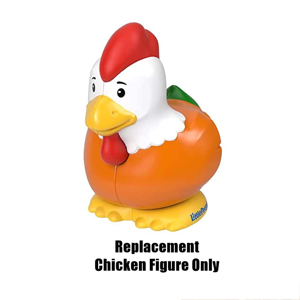 Fisher-Price Replacement Part Little People Farmer and Animals Playset GNM36 - Replacement Chicken - Rooster Figure
