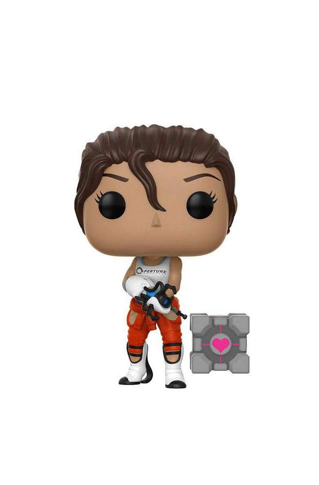 Funko POP Games: Chell Collectible Vinyl Figure with Portal Gun