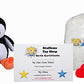 Stuffems Toy Shop Make Your Own Stuffed Animal Mini 8 Inch Tux the Penguin Kit - No Sewing Required!