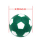 BQSPT Foosball Balls Foose Balls Table Football Soccer Replacement Multicolor Official Tabletop Game Size 32mm Mini Foosball-Set of 12