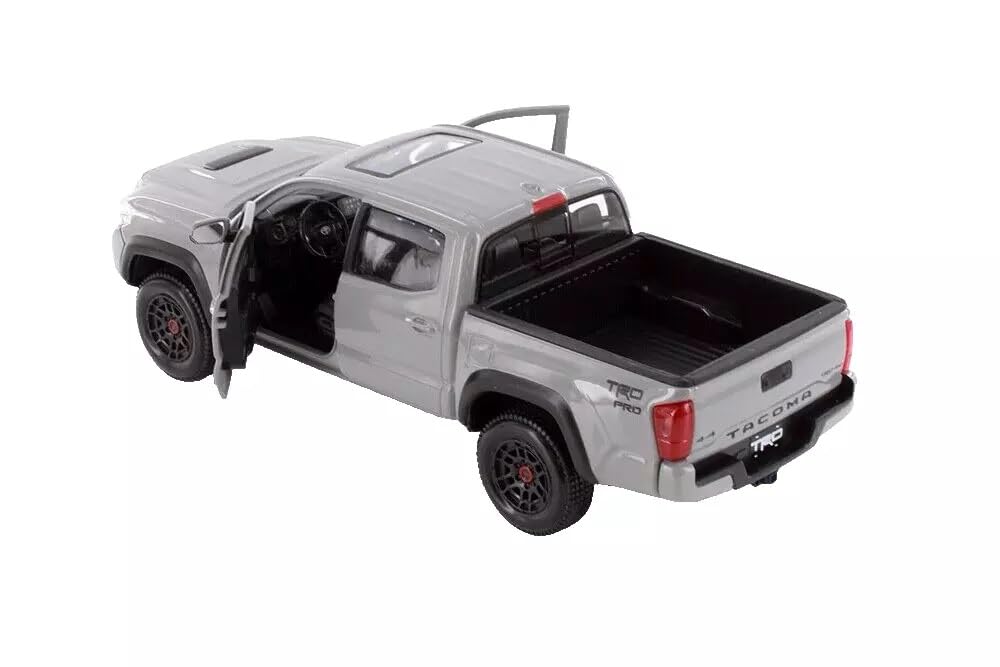 2023 Tacoma TRD PRO Pickup Truck Gray with Sunroof Special Edition Series 1/27 Diecast Model Car 32910GRY