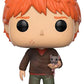 Funko Pop Movies Harry Potter-Ron Weasley with Scabbers Toy