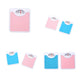 1Pc Dollhouse Weight Scale 1/12 Miniature Weight Scale Dollhouse Decoration Accessories Décor Dollhouse Accessories