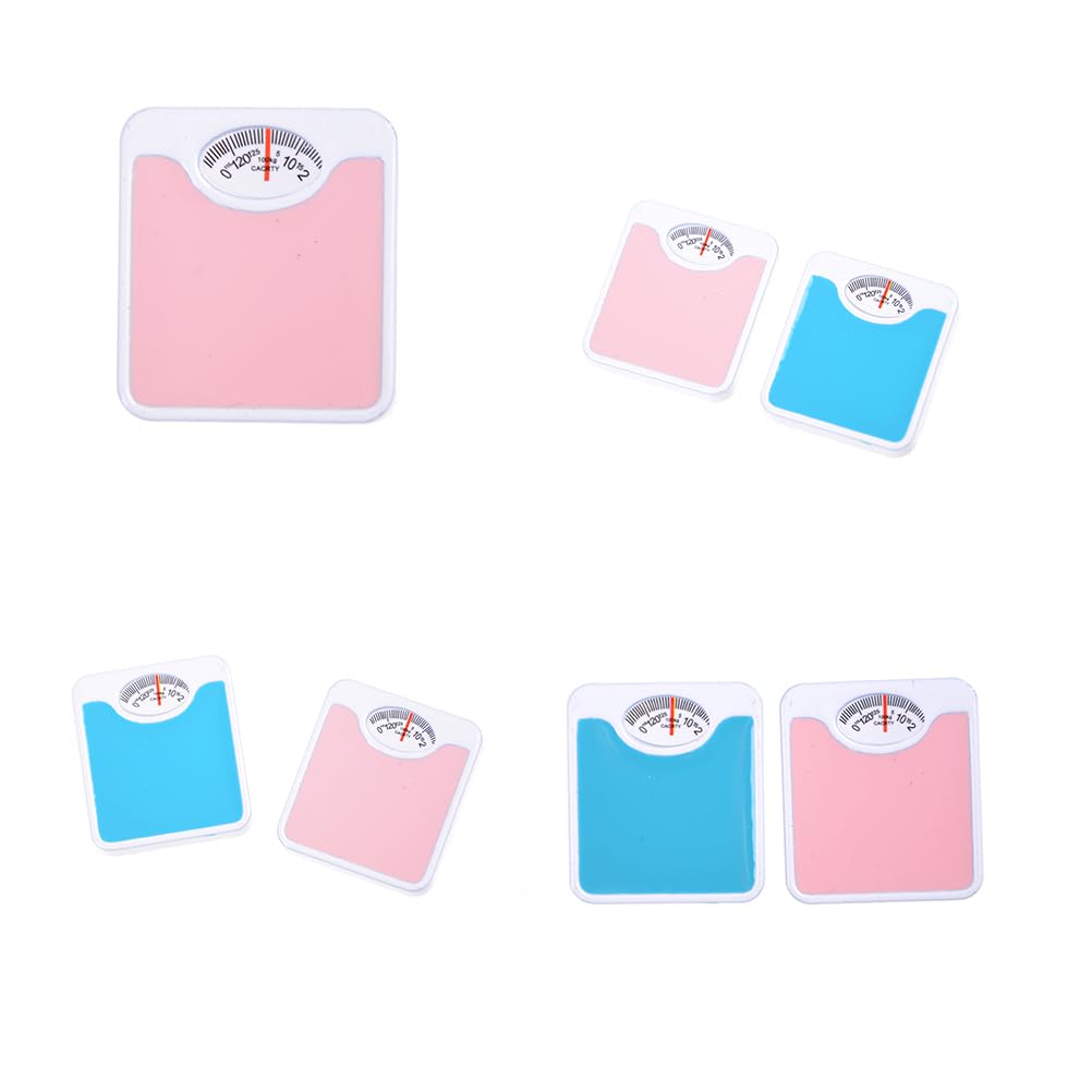 1Pc Dollhouse Weight Scale 1/12 Miniature Weight Scale Dollhouse Decoration Accessories Décor Dollhouse Accessories