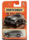Matchbox 2022 Infiniti QX80 Diecast Car Model, 1:64 Scale, Gray