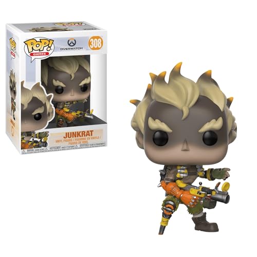 Funko Pop Games: Overwatch-Junkrat, Multicolor