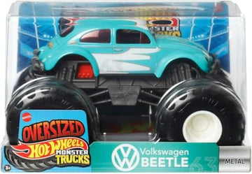 Hot Wheels Monster Trucks Oversized 2025 Beetle 1:24 Scale Diecast