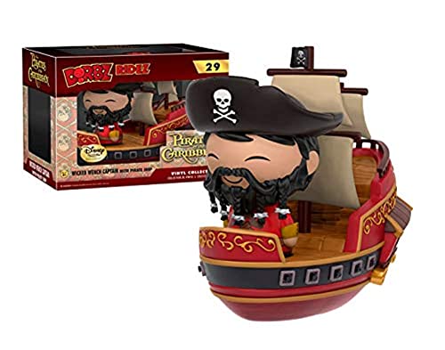 Funko Dorbz Ridez: Pirates of The Caribbean #29 - Wicked Wench Captain with Pirate Ship (Disney Treasures Exclusive)