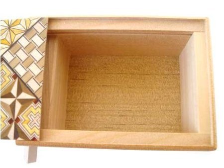 Yosegi Puzzle Box 4 sun 4 steps