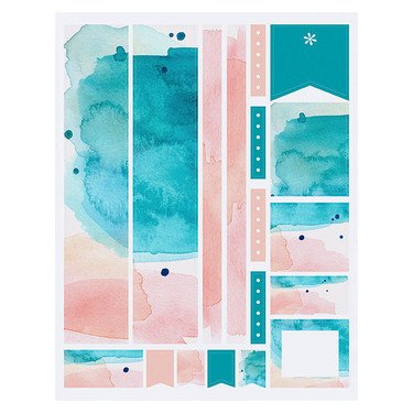 Erin Condren Painted Petals - Sticker Sheet