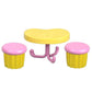 Replacement Parts for Fisher-Price Butterbean's Cafe On-the-Go Playset GCJ40 - Replacement Table, Refrigerator, Chairs and Shelf
