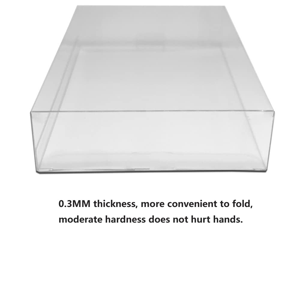 RUITROLIKER 10PCS Box Protector Clear Protection Case for G.I. Joe Classified Retro 6" inch Carded Action Figures Display Box,for Retro Cardbacked 6"