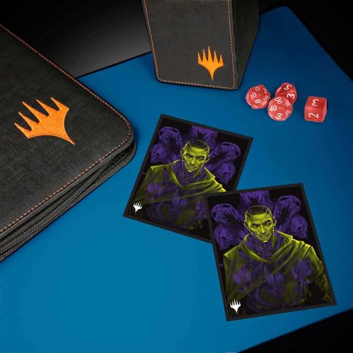 Ultra Pro - Duskmourn 100ct Deck Protector Sleeves for MTG - Features Artwork of Kaito, Bane of Nightmares
