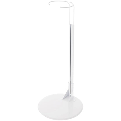 Plymor DSP-15W White Adjustable Doll Stand, fits 25, 26, 27, 28, 29, 30, 31, 32, 33, and 34 inch Dolls, Waist is 3.75" - 5" wide, 11" - 13" around