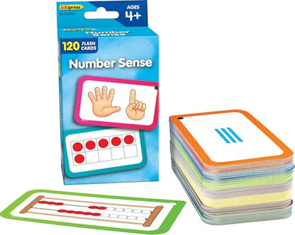 Teacher Created Resources Number Sense Flash Cards (EP62058)