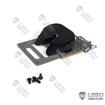 Metal Movable Fifth Wheel Kingpin for Lesu 1/14 Rc Model Tractor Truck Trailer