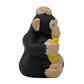 Fisher-Price Mattel Replacement Part Little People Zoo Animal Playset - DKN66 ~ Replacement Monkey Holding a Banana Figure ~ Works Zoo Playset and