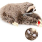 TAMMYFLYFLY Cute Realistic Three Toed Sloth Plush Stuffed Animal Toy 12.5inch