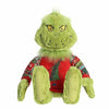 Aurora® Festive Dr. Seuss™ Ugly Sweater Light-Up Grinch Stuffed Animal - Officially Licensed Plush for Imaginative Play - Perfect for Holiday