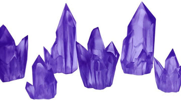 Monster Scenery: Amethyst Crystals