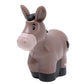 Fisher-Price Replacement Part for Collectible Little People Noah's Ark Zoo Safari Jungle Animals Playset JLV11 - Replacement Dark Gray Donkey Figure