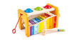 Hape Pound & Tap Bench with Slide Out Xylophone - Award Winning Durable Wooden Musical Pounding Toy for Toddlers