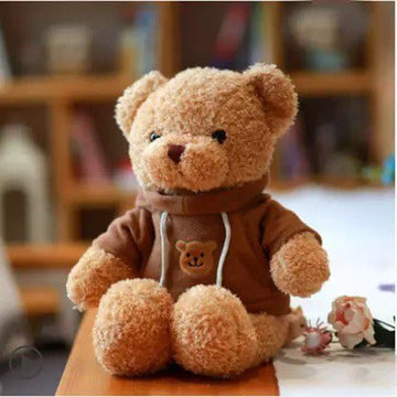 YUKOUQIAN Teddy Bear Stuffed Animals Soft Plush Cute Teddy Bear Doll for Boys Girls 15.7in (Brown Bear 15in)