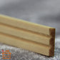 1/12 Scale Dollhouse Miniatures Window Door Wood Finishing Trim Lot 10 ; Wide 1cm, L 30cm