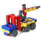POPULAR PLAYTHINGS LinkaBlox Deluxe Snap Together Building Toy, Click Block Construction Set for Kids, Stem Play Ages 4 & Up - 126 Pieces