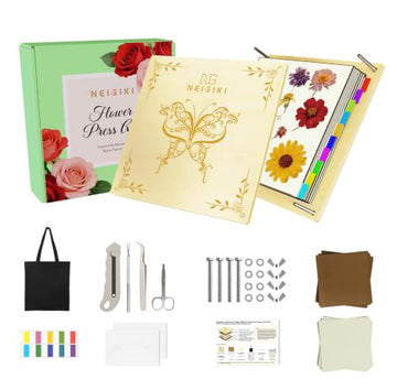 NEIGIKI All-in-One 10 Layers Flower Press Kit