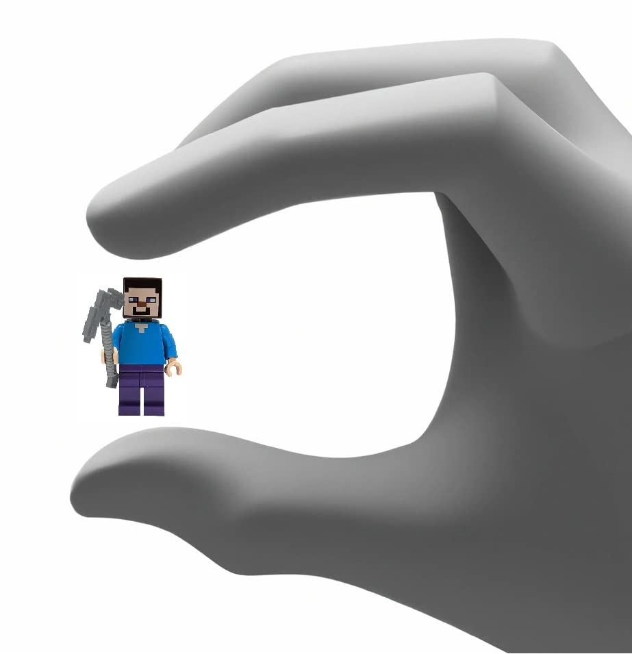 LEGO Minecraft: Steve Minifigure with Pickaxe
