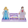 Melissa & Doug Disney Sleeping Beauty and Snow White Magnetic Dress-Up Wooden Doll Pretend Play Set (40+ pcs), Pretend Play & Preschool Toys for Kids
