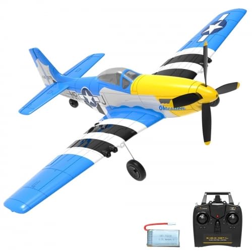 JIAFANRC Propeller P7610505 2pcs for Volantex RC Plane 761-5 P-51D Mustang /761-13 P40 400mm