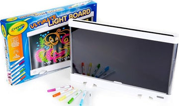 Crayola Ultimate Light Board - White, Kids Drawing Tablet, Gifts for Kids, LED Drawing Board, Sketching Art Projector, Toys for Boys & Girls, 6+