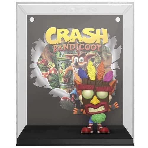 Funko Pop! Games Covers: Crash Bandicoot with Aku Mask (Special Edition) #06 Vinyl Figure