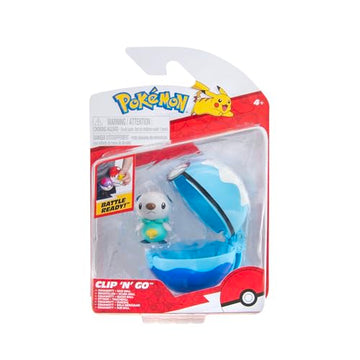Pokémon PKW4158 Clip 'N' Go Ottaro with Diving Ball Official Set