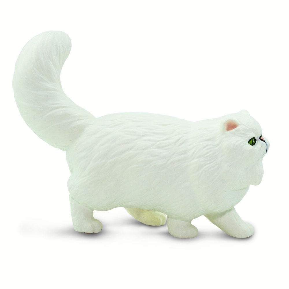 Safari Ltd. Persian Cat Figurine - Realistic 3" Cat Figure - Educational Toy for Boys, Girls, and Kids Ages 3+