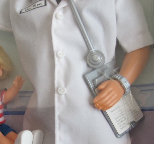 Dr. Ken & Little Patient Tommy Barbie Doll Set