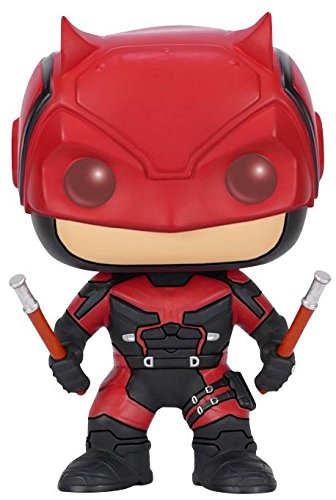 Funko Pop Marvel: Daredevil TV-Daredevil Red Suit Action Figure